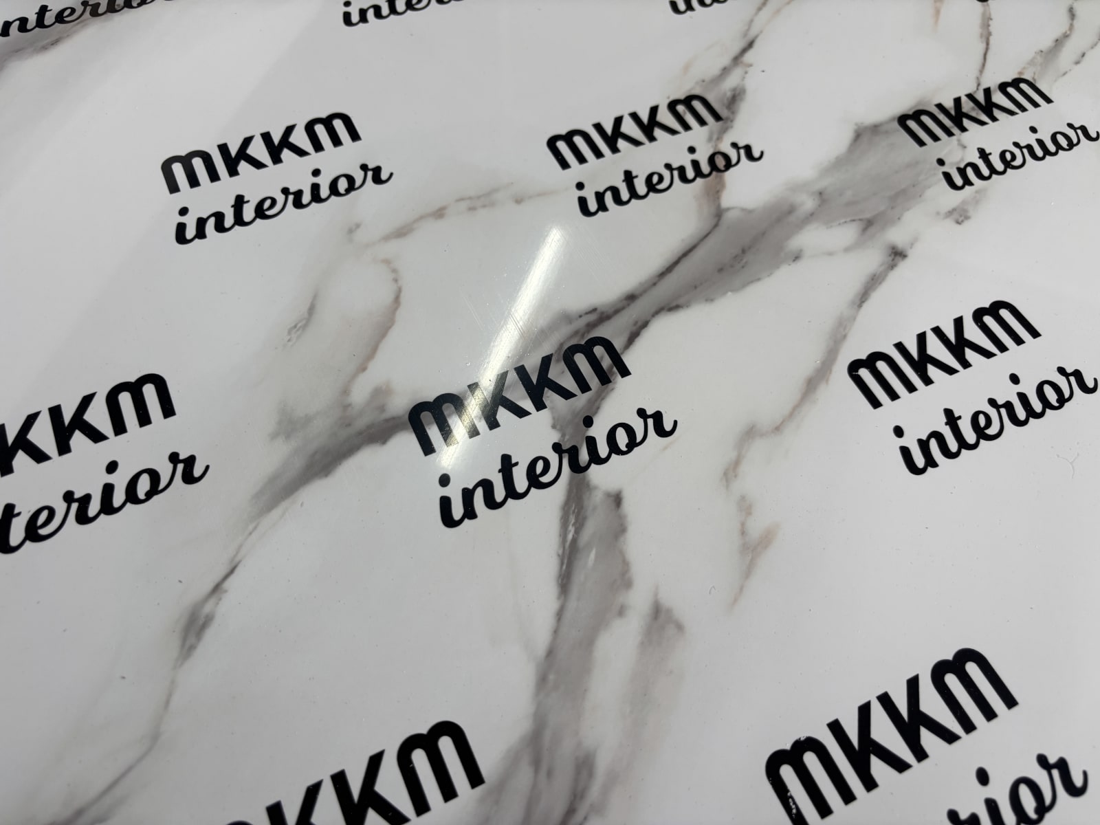 Panel ścienny marmurowy PCV – Calacatta Chiaro – płyta imitująca marmur - obrazek 2