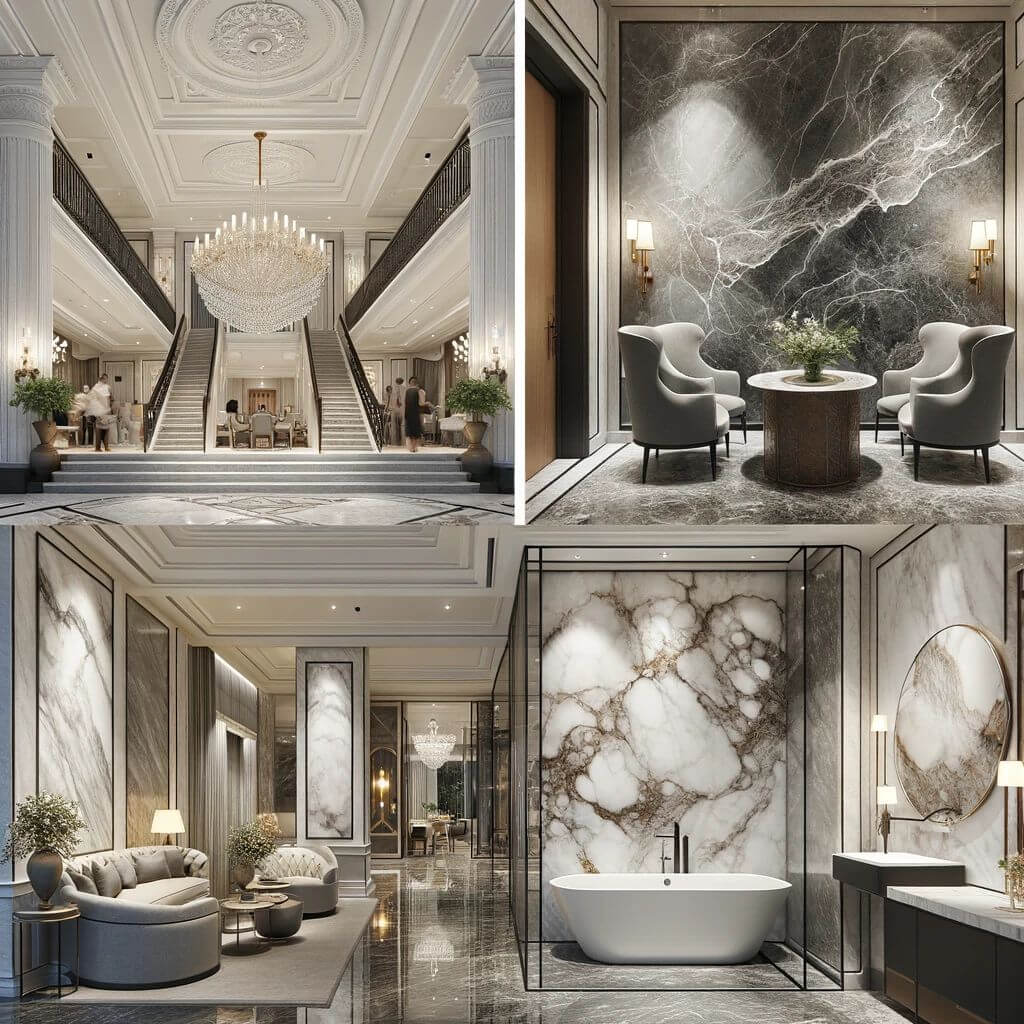 Jak wykorzystać płyty imitujące marmur w różnych pomieszczeniach? Inspiracje i praktyczne zastosowania